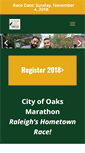 Mobile Screenshot of cityofoaksmarathon.com